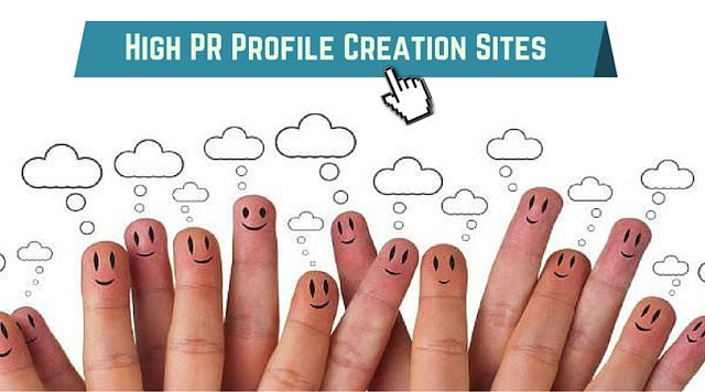 High PR Profile Creation Sites List 2020