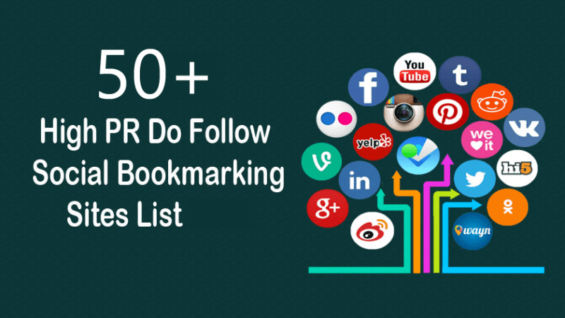 Social bookmarking sites list