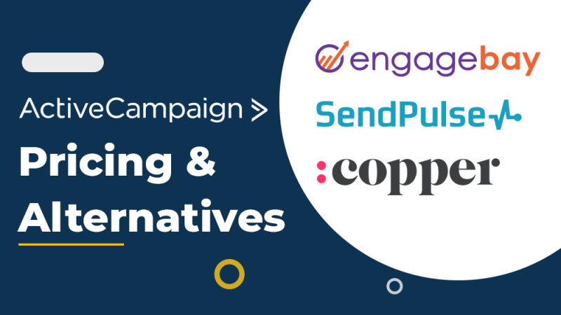 Active Campaign Pricing Competitors and Alternatives for 2021