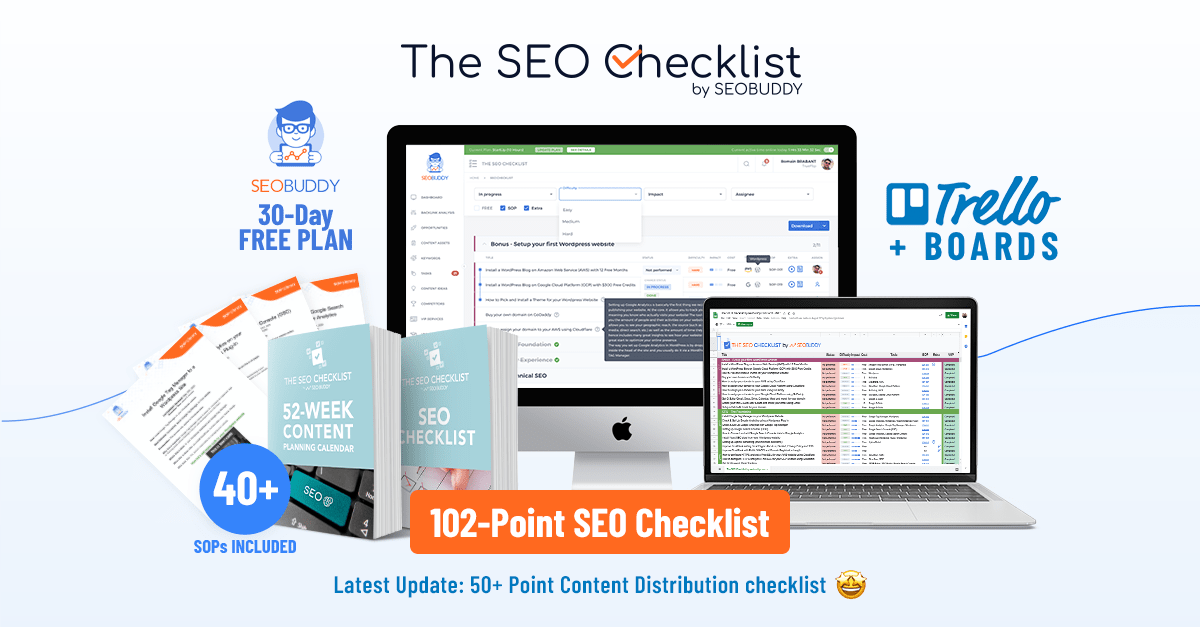 What is the SEO Checklist and how to improve your workflow?